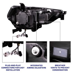 Toyota 4Runner Headlights - FORM Lighting - Sequential LED Projector - `14-`24